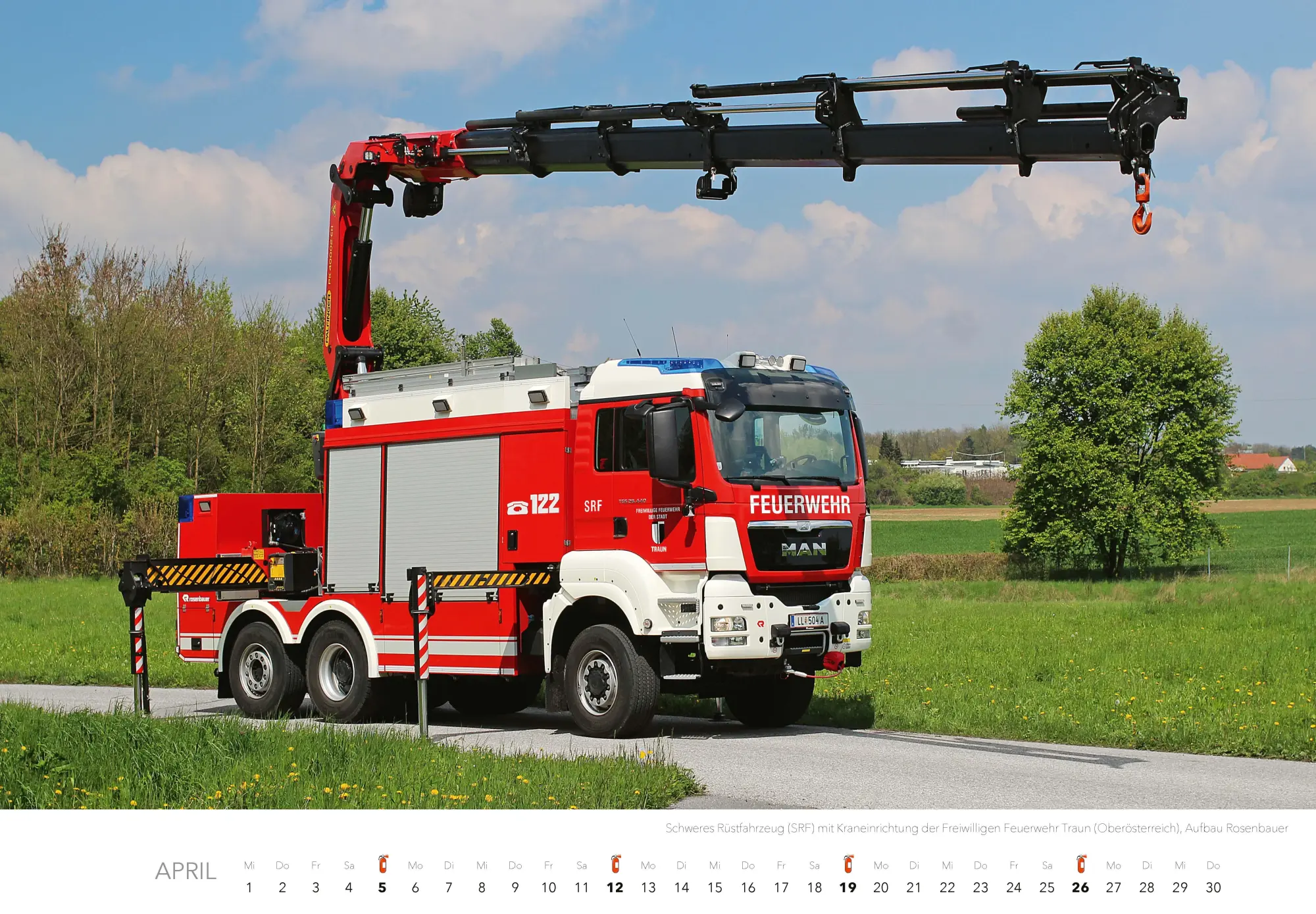 Bild: 9783966649520 | Feuerwehr Kalender 2026 Wandkalender | Hans-Joachim Profeld | Kalender
