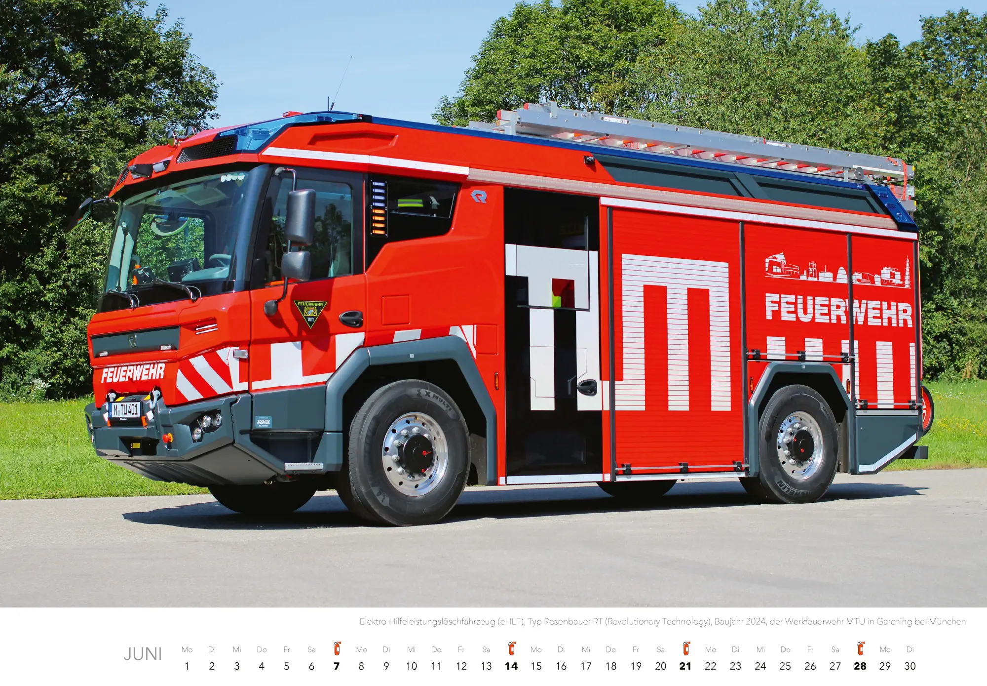 Bild: 9783966649520 | Feuerwehr Kalender 2026 Wandkalender | Hans-Joachim Profeld | Kalender
