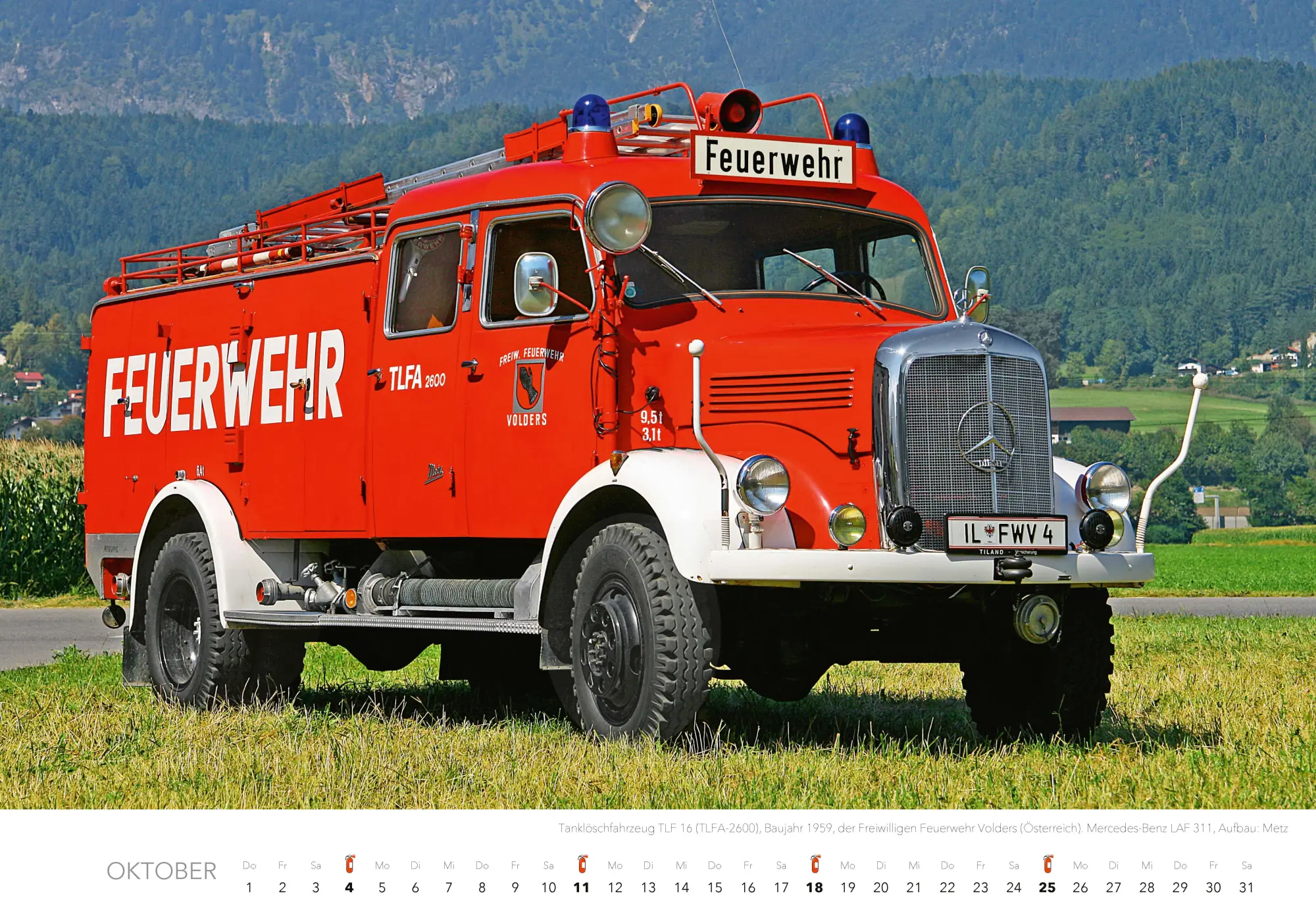 Bild: 9783966649520 | Feuerwehr Kalender 2026 Wandkalender | Hans-Joachim Profeld | Kalender