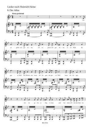 Bild: 9790006529520 | Schwanengesang D 957 / D 965 A, Gesang und Klavier, hoch | Schubert