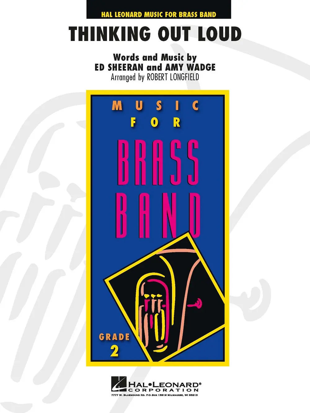 Cover: 9790035239520 | Thinking Out Loud | Brass Band | Hal Leonard Music for Brass Band