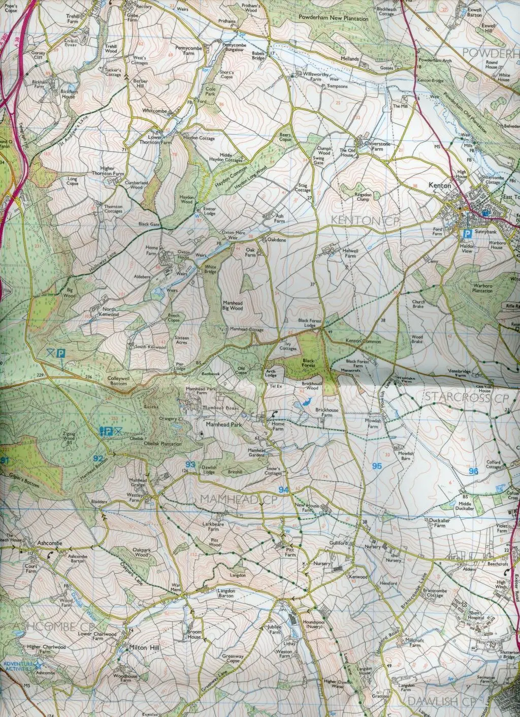 Bild: 9780319469620 | Torquay &amp; Dawlish, Newton Abbot | Ordnance Survey | (Land-)Karte