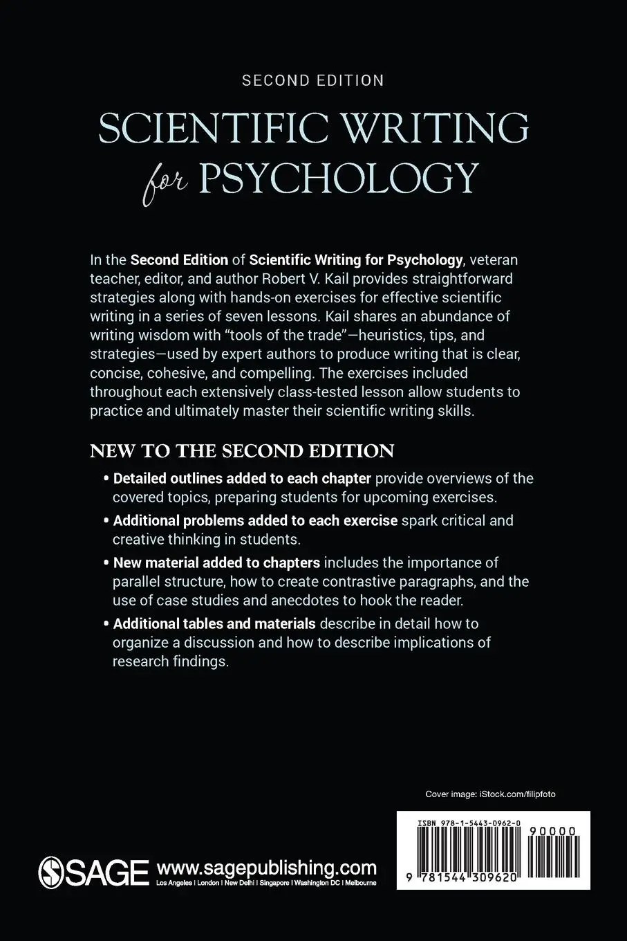 Rückseite: 9781544309620 | Scientific Writing for Psychology | Lessons in Clarity and Style
