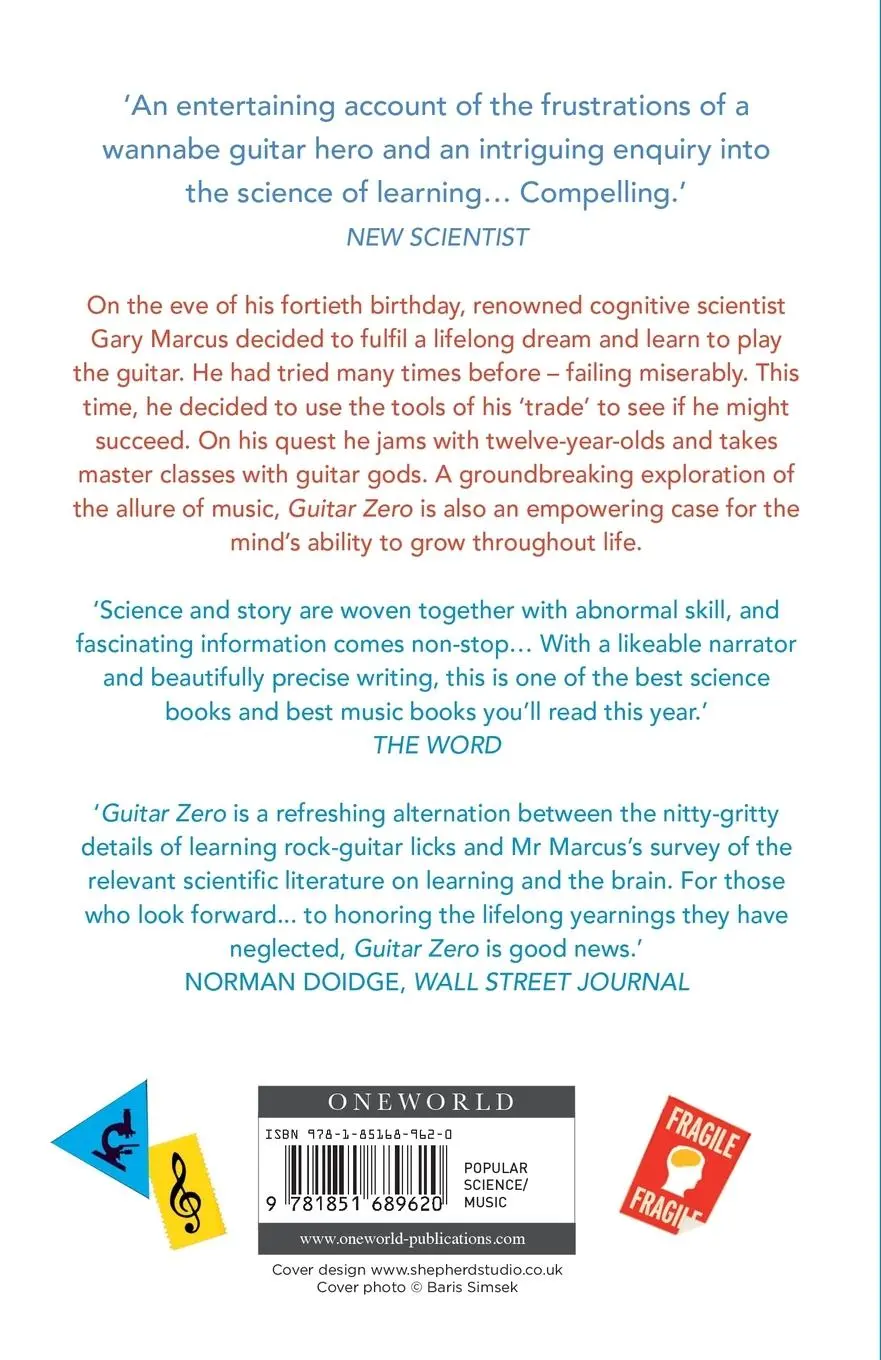 Rückseite: 9781851689620 | Guitar Zero | The Science of Learning to be Musical | Gary Marcus