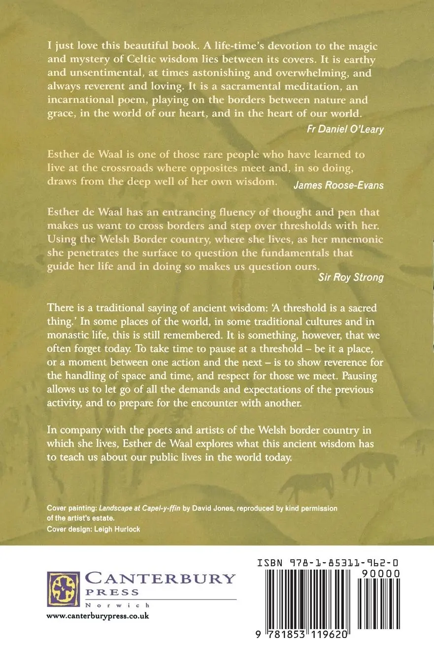 Rückseite: 9781853119620 | Living On the Border | Reflections on the Experience of Threshold