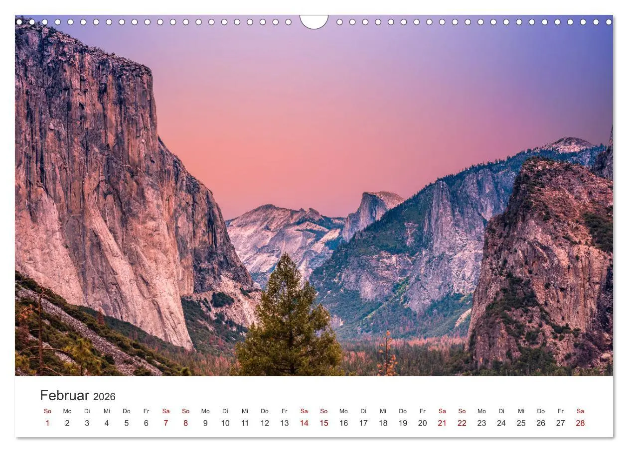 Bild: 9783457849620 | Yosemite - Nationalpark (Wandkalender 2026 DIN A3 quer), CALVENDO...