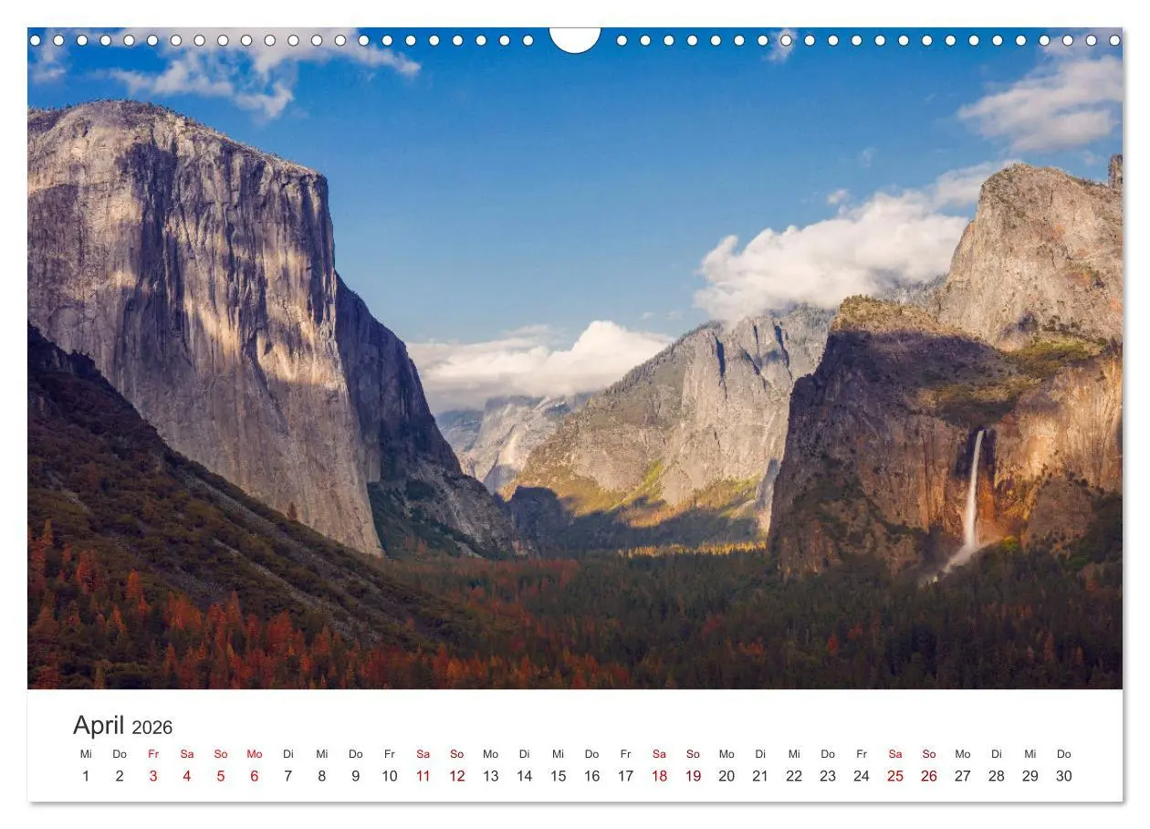 Bild: 9783457849620 | Yosemite - Nationalpark (Wandkalender 2026 DIN A3 quer), CALVENDO...