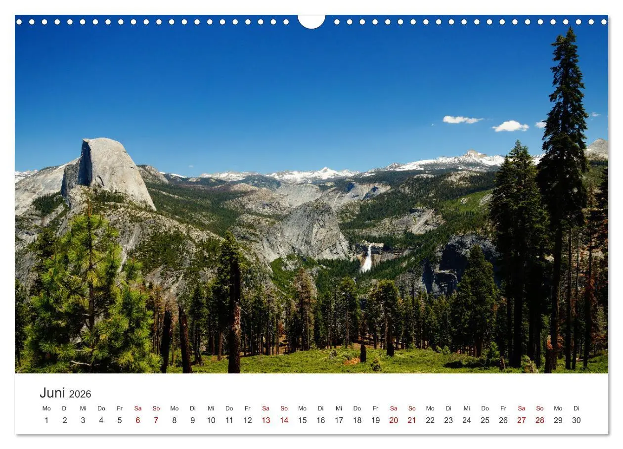 Bild: 9783457849620 | Yosemite - Nationalpark (Wandkalender 2026 DIN A3 quer), CALVENDO...