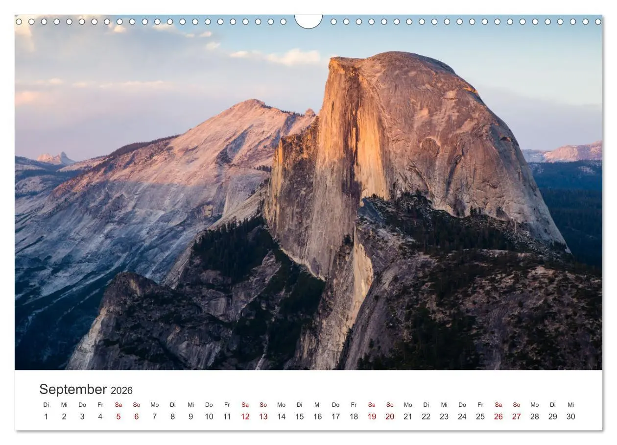 Bild: 9783457849620 | Yosemite - Nationalpark (Wandkalender 2026 DIN A3 quer), CALVENDO...