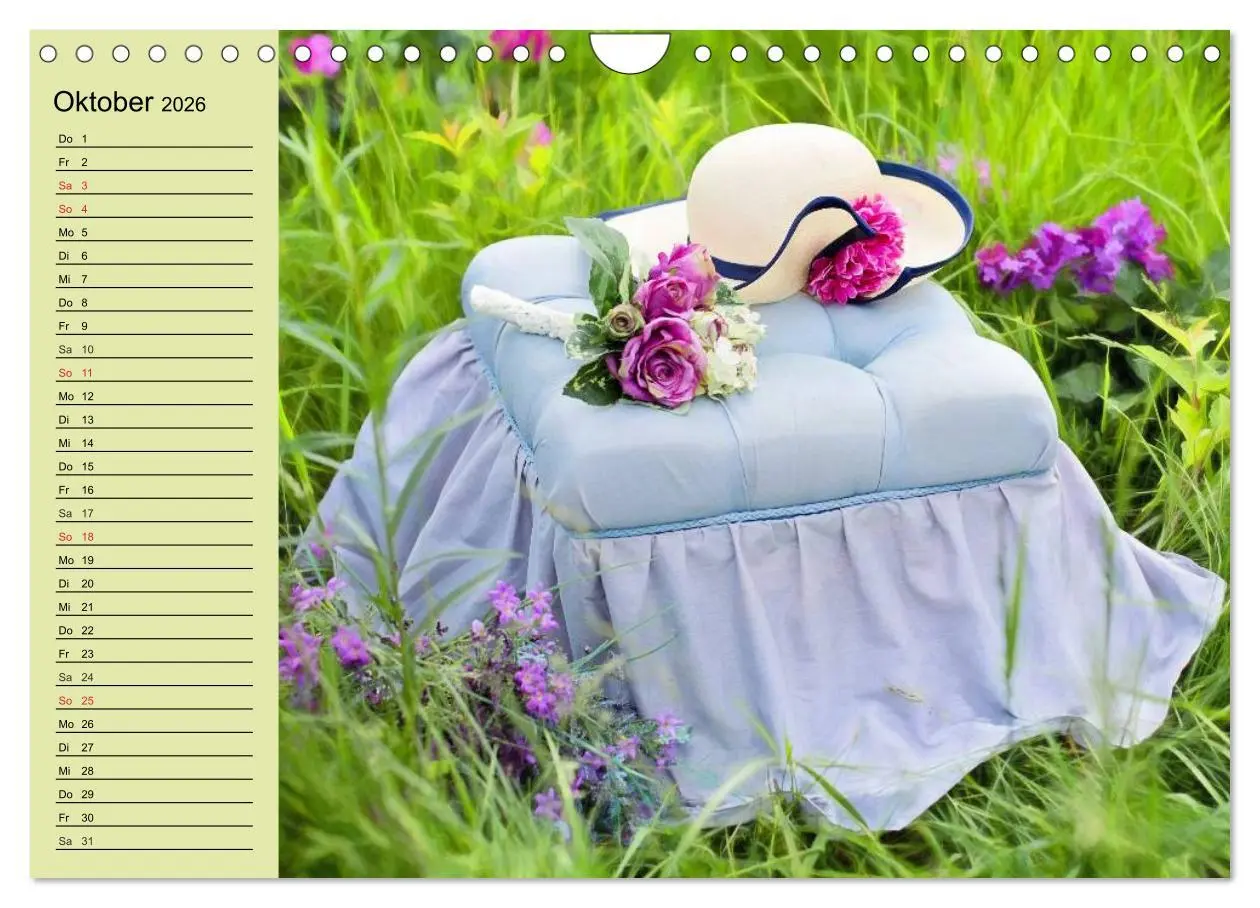Bild: 9783516009620 | Landhaus-Romantik. Die Farben des Sommers (Wandkalender 2026 DIN A4...
