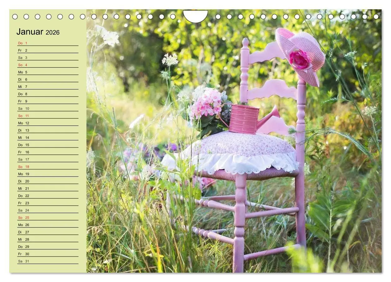 Bild: 9783516009620 | Landhaus-Romantik. Die Farben des Sommers (Wandkalender 2026 DIN A4...