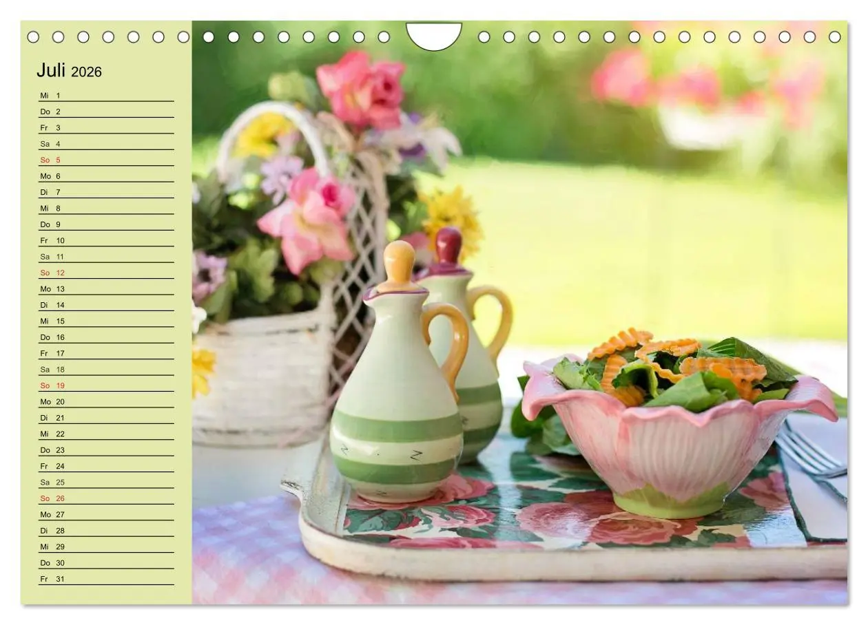 Bild: 9783516009620 | Landhaus-Romantik. Die Farben des Sommers (Wandkalender 2026 DIN A4...
