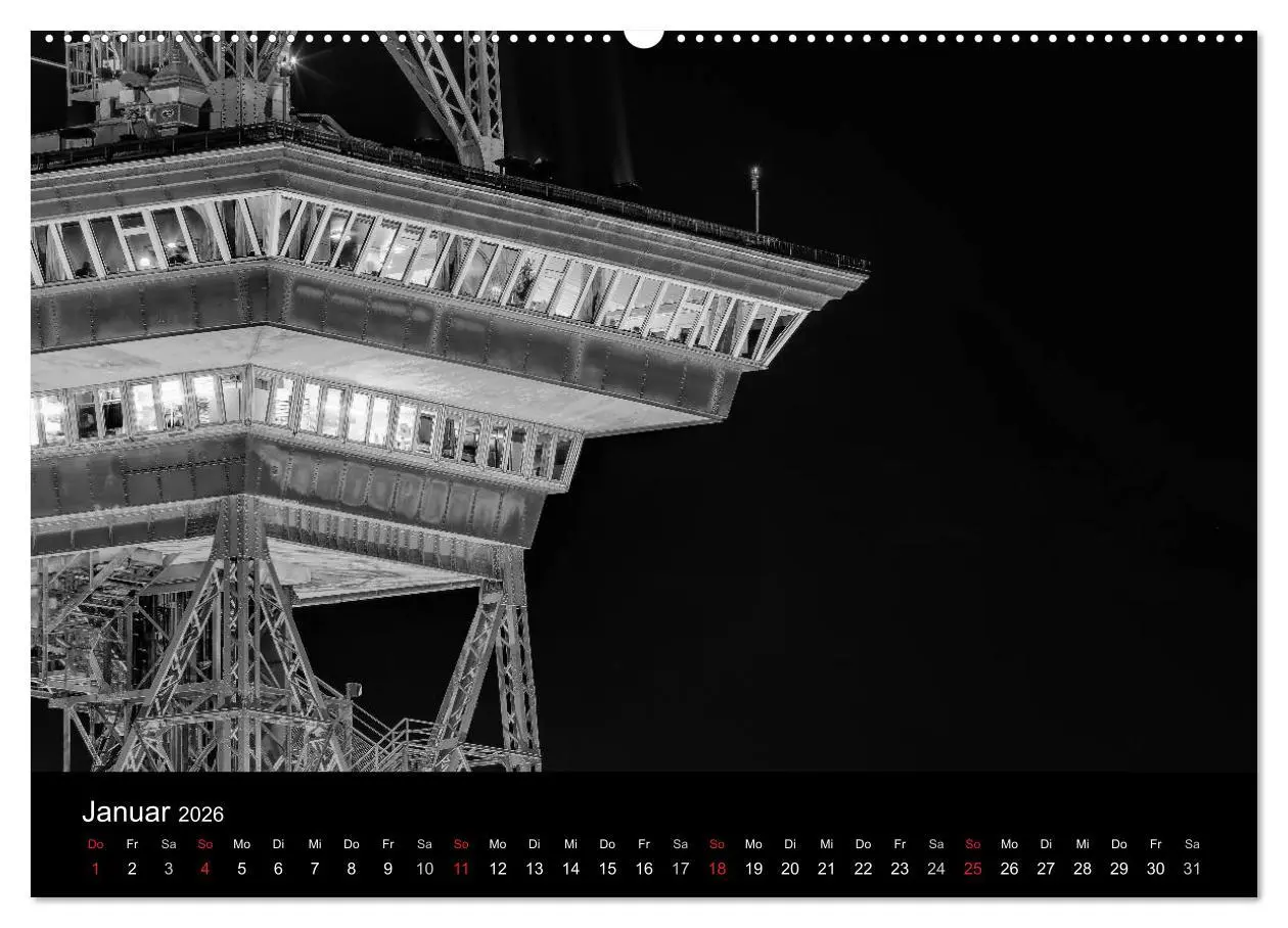 Bild: 9783516179620 | Berlin Monochrome (hochwertiger Premium Wandkalender 2026 DIN A2...