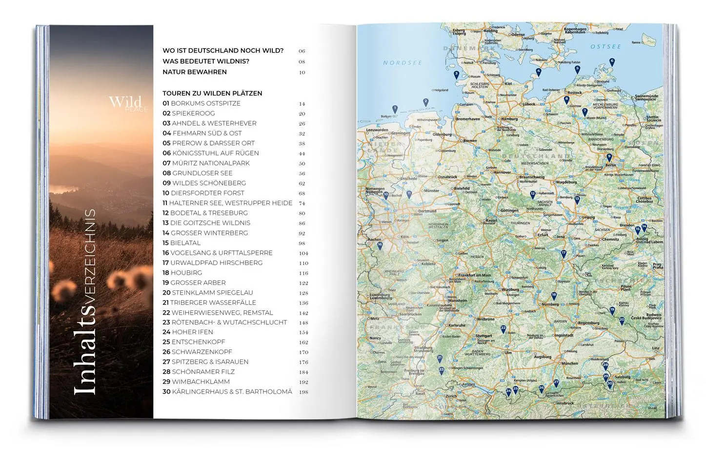 Bild: 9783991219620 | Wilder Places - 30 Streifzüge durch ein wildes Deutschland | Buch