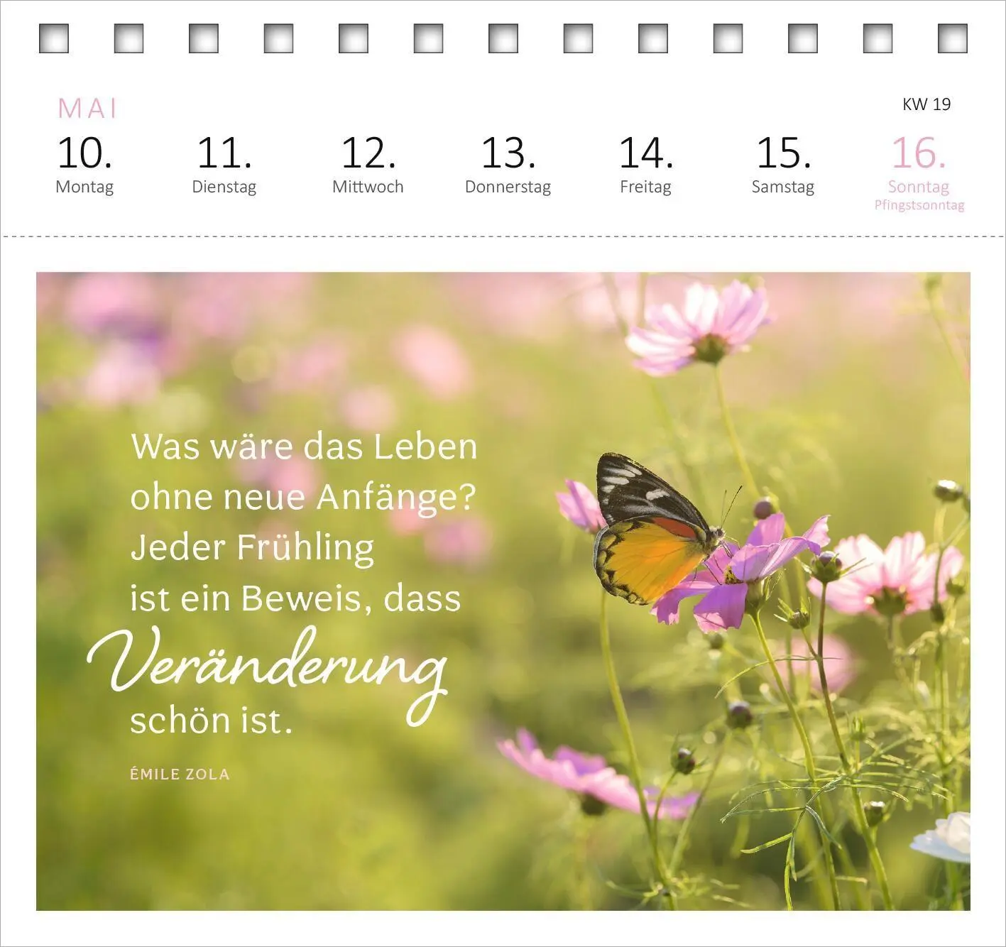 Bild: 4014489139720 | Postkartenkalender Gartenglück 2027 | Kalender | Spiralaufsteller