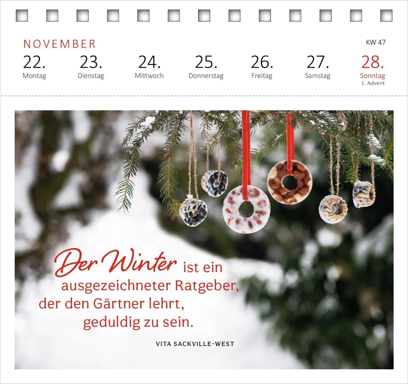 Bild: 4014489139720 | Postkartenkalender Gartenglück 2027 | Kalender | Spiralaufsteller
