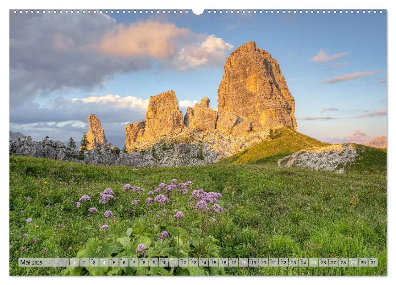 Bild: 9783383969720 | Faszination Dolomiten (Wandkalender 2025 DIN A2 quer), CALVENDO...