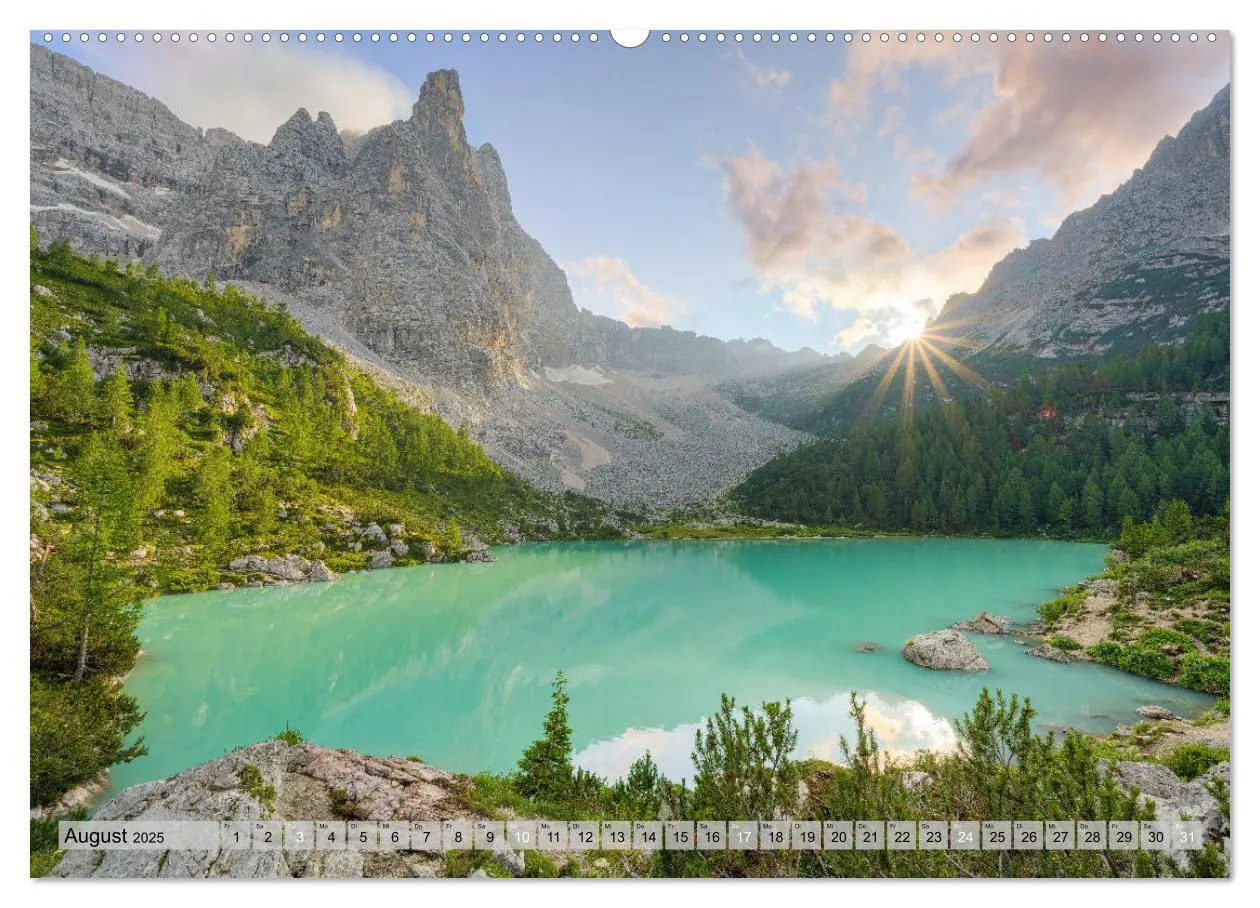 Bild: 9783383969720 | Faszination Dolomiten (Wandkalender 2025 DIN A2 quer), CALVENDO...