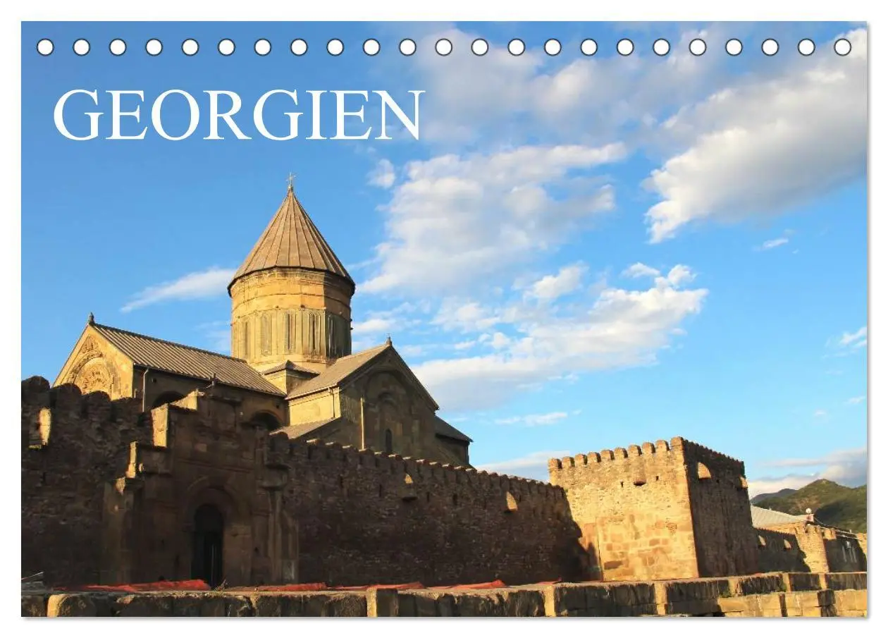 Cover: 9783457909720 | Georgien (Tischkalender 2026 DIN A5 quer), CALVENDO Monatskalender