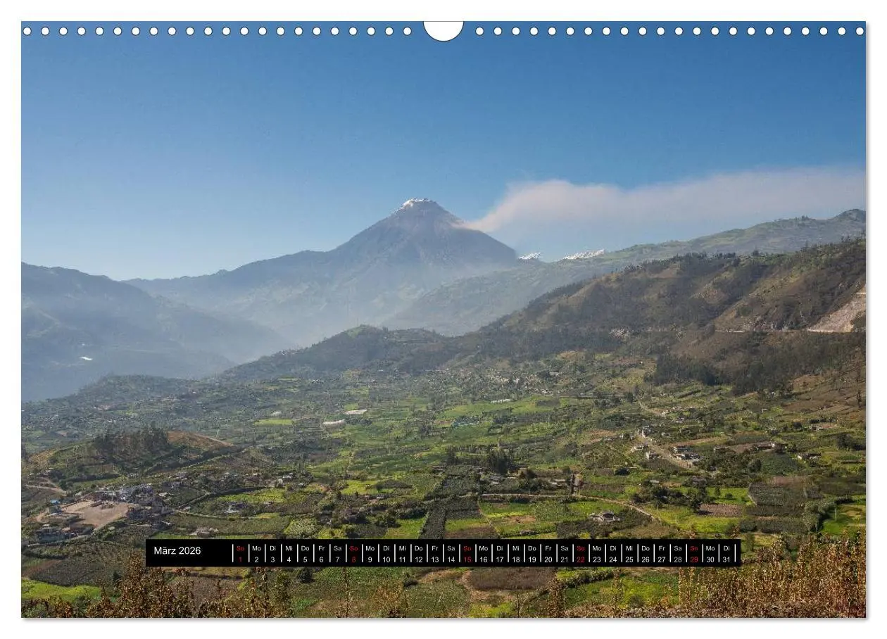 Bild: 9783516169720 | Ecuador (Wandkalender 2026 DIN A3 quer), CALVENDO Monatskalender