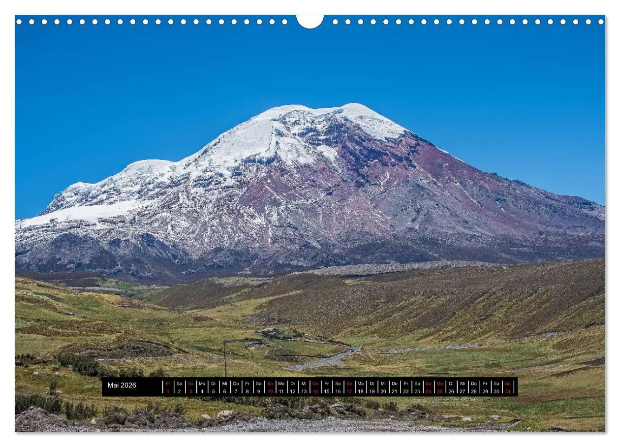 Bild: 9783516169720 | Ecuador (Wandkalender 2026 DIN A3 quer), CALVENDO Monatskalender