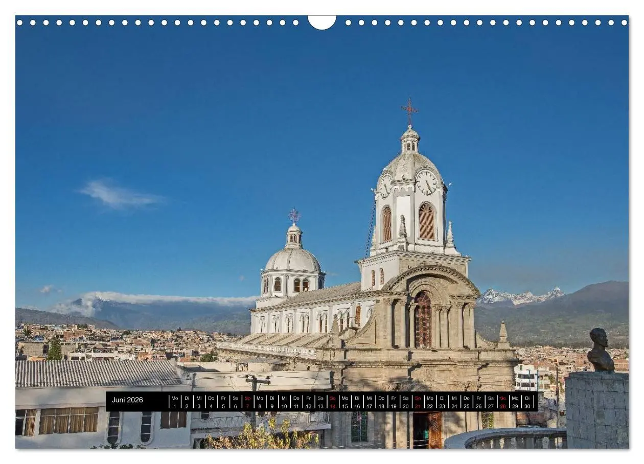 Bild: 9783516169720 | Ecuador (Wandkalender 2026 DIN A3 quer), CALVENDO Monatskalender