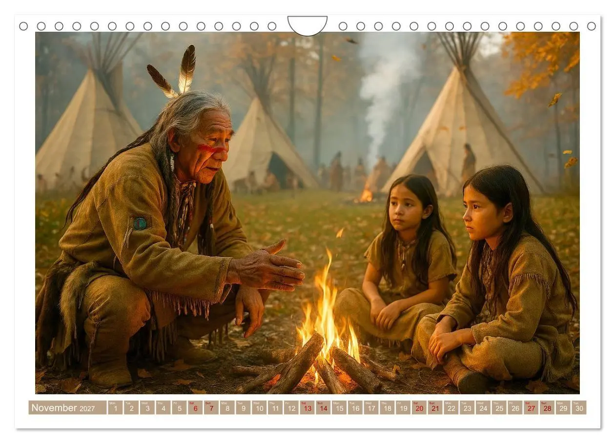 Bild: 9783516929720 | Spiritual Native American (Wall Calendar 2027 DIN A4 landscape),...