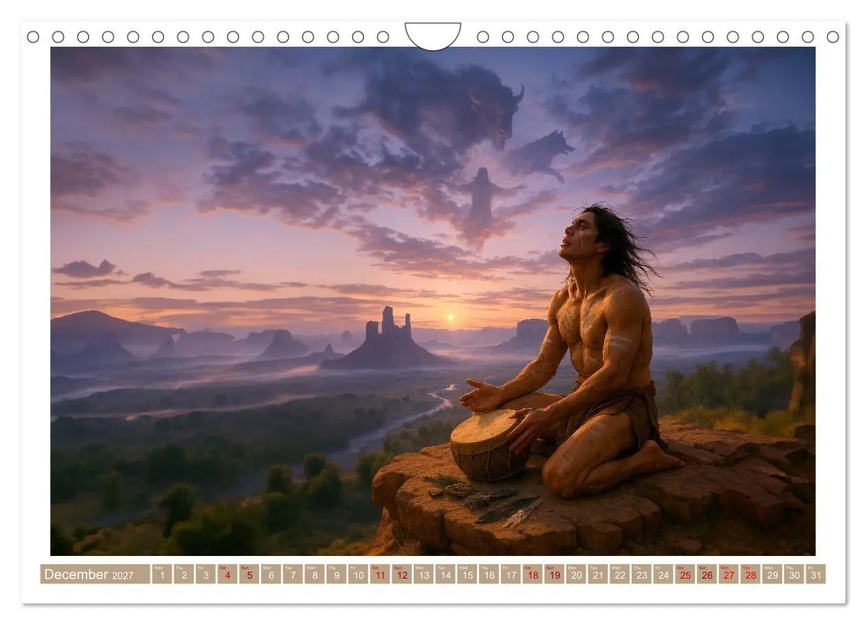 Bild: 9783516929720 | Spiritual Native American (Wall Calendar 2027 DIN A4 landscape),...