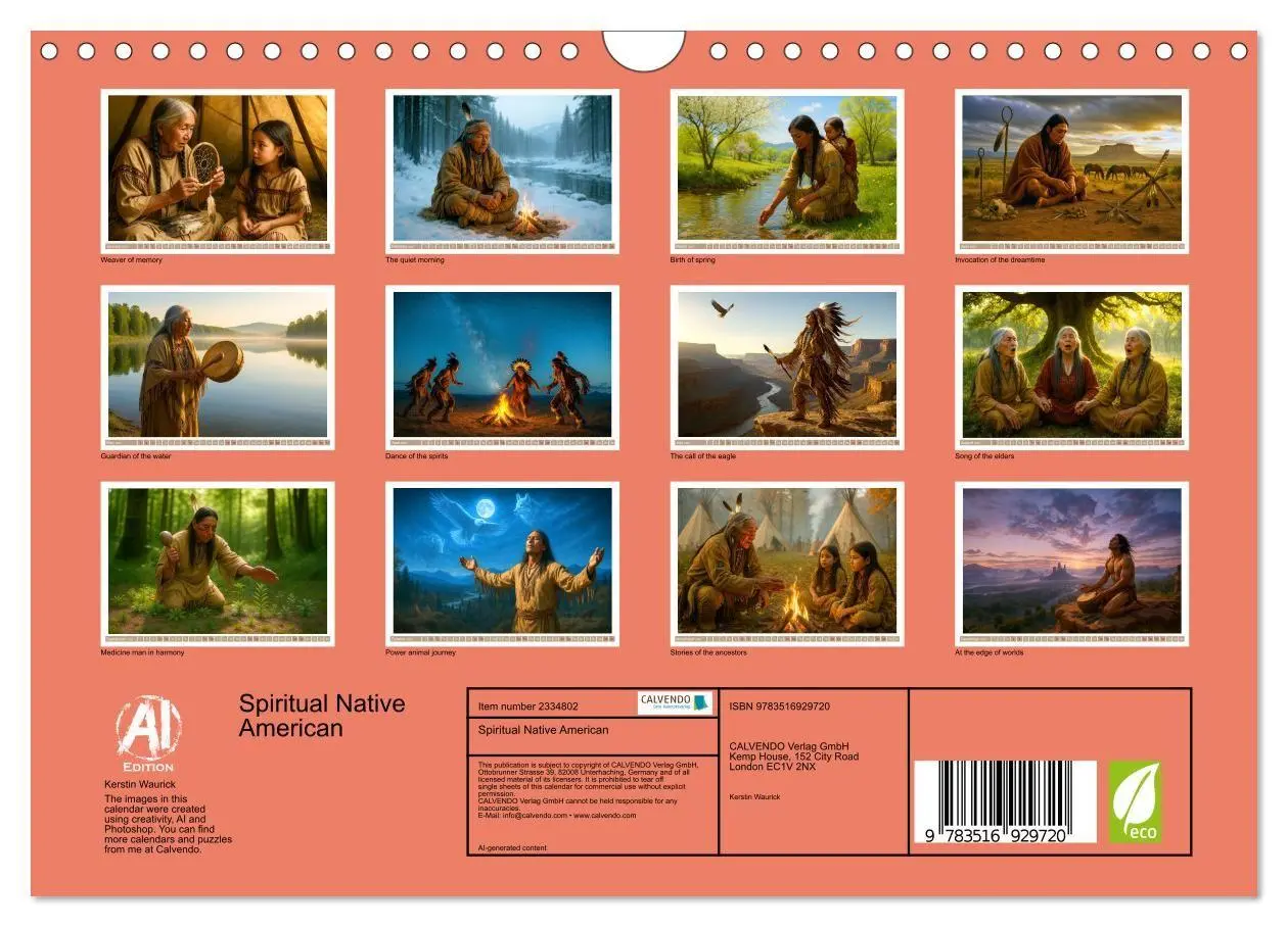 Bild: 9783516929720 | Spiritual Native American (Wall Calendar 2027 DIN A4 landscape),...