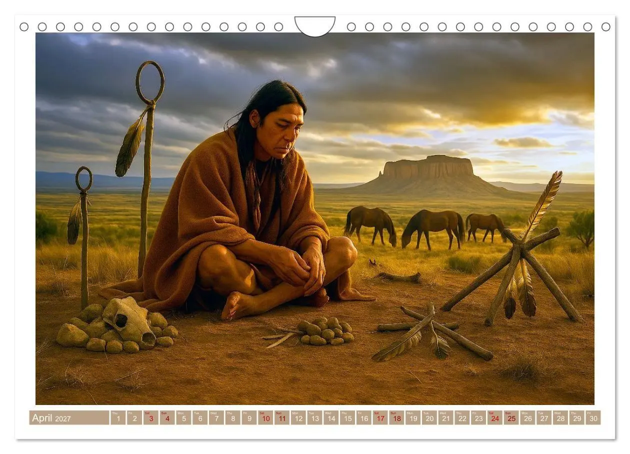 Bild: 9783516929720 | Spiritual Native American (Wall Calendar 2027 DIN A4 landscape),...