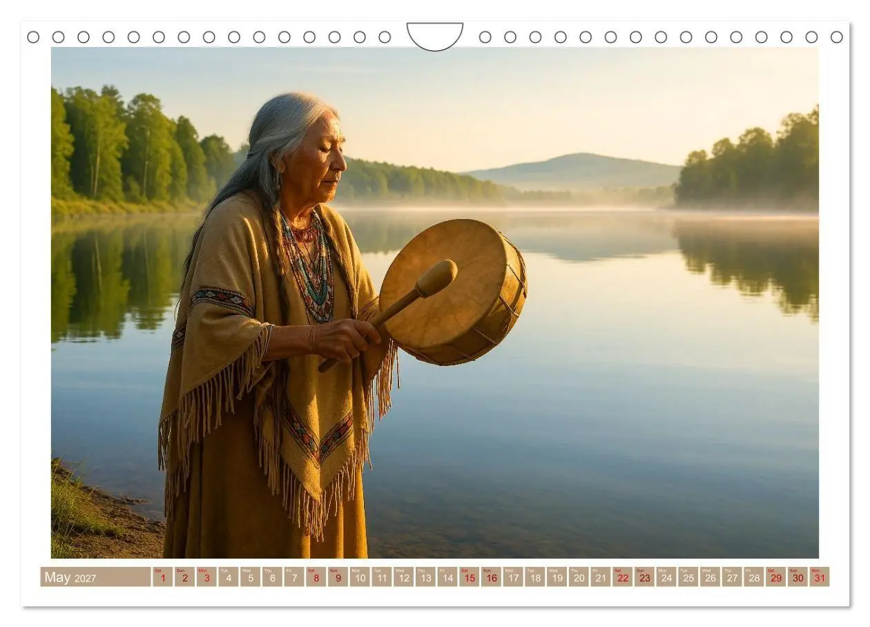 Bild: 9783516929720 | Spiritual Native American (Wall Calendar 2027 DIN A4 landscape),...