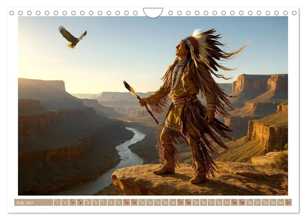 Bild: 9783516929720 | Spiritual Native American (Wall Calendar 2027 DIN A4 landscape),...