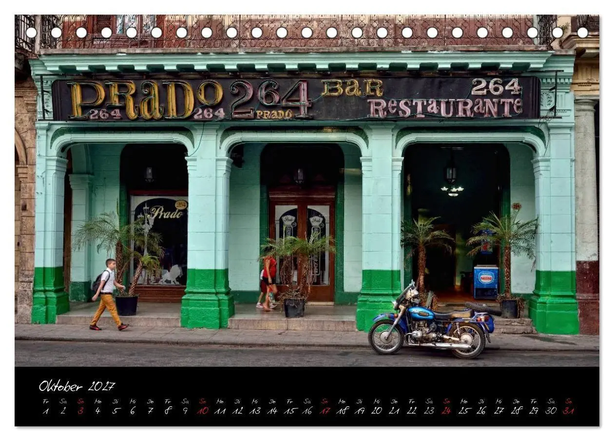 Bild: 9783594219720 | La Habana / Havanna (Tischkalender 2027 DIN A5 quer), CALVENDO...