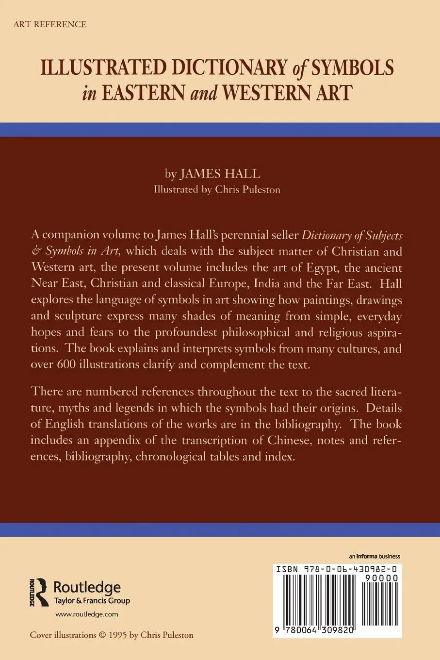 Rückseite: 9780064309820 | Illustrated Dictionary Of Symbols In Eastern And Western Art | Hall