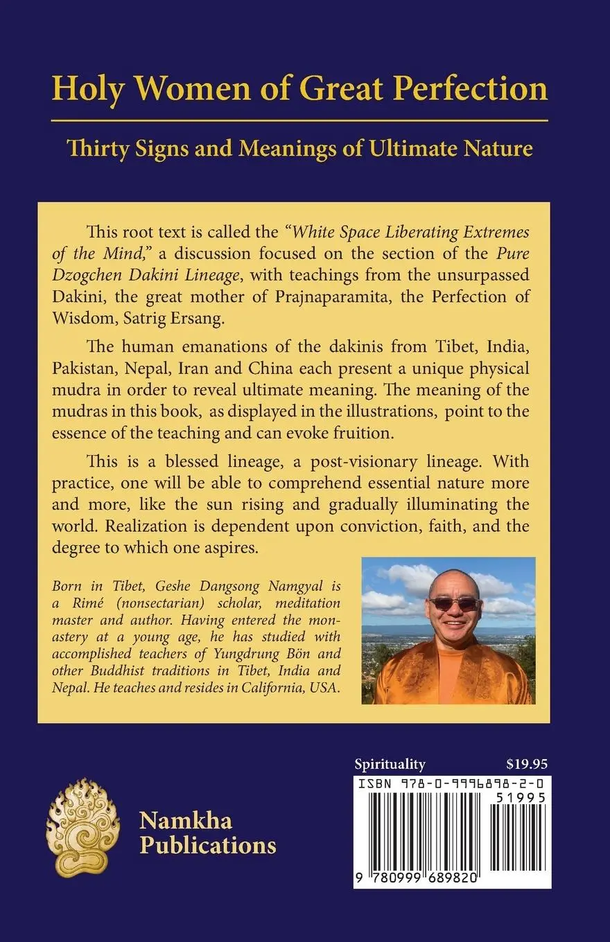 Rückseite: 9780999689820 | Holy Women of Great Perfection | Dangsong Namgyal | Taschenbuch | 2021