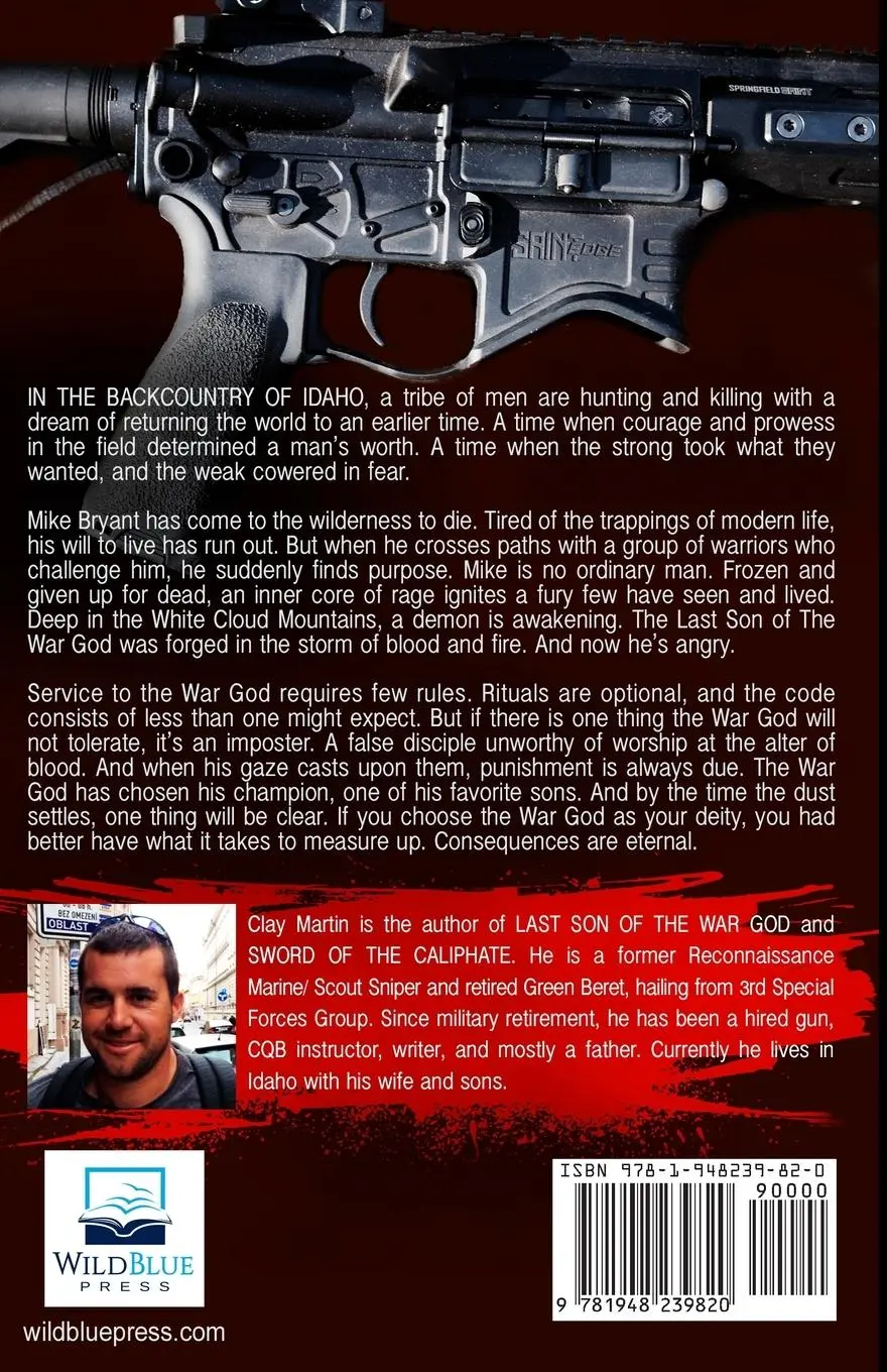 Rückseite: 9781948239820 | Last Son Of The War God | Clay Martin | Taschenbuch | Englisch | 2019