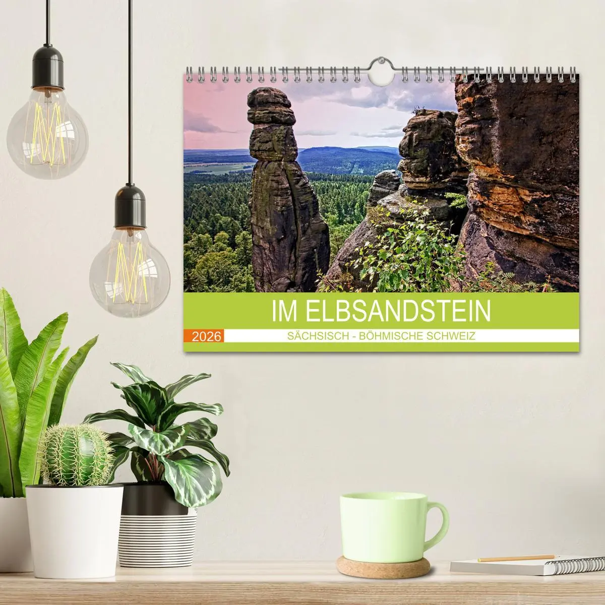 Bild: 9783516089820 | Im Elbsandstein - Sächsisch-böhmische Schweiz (Wandkalender 2026...