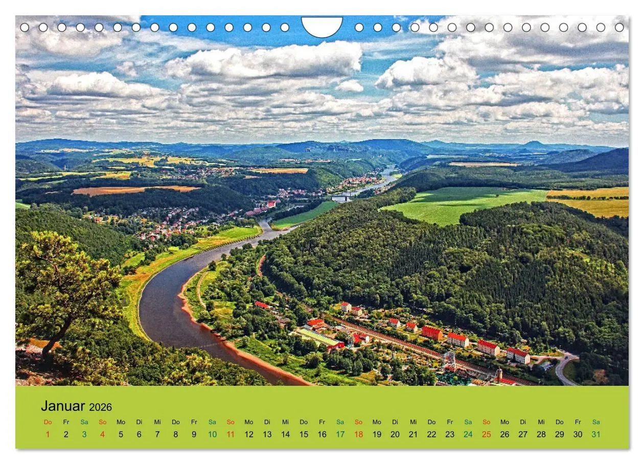 Bild: 9783516089820 | Im Elbsandstein - Sächsisch-böhmische Schweiz (Wandkalender 2026...