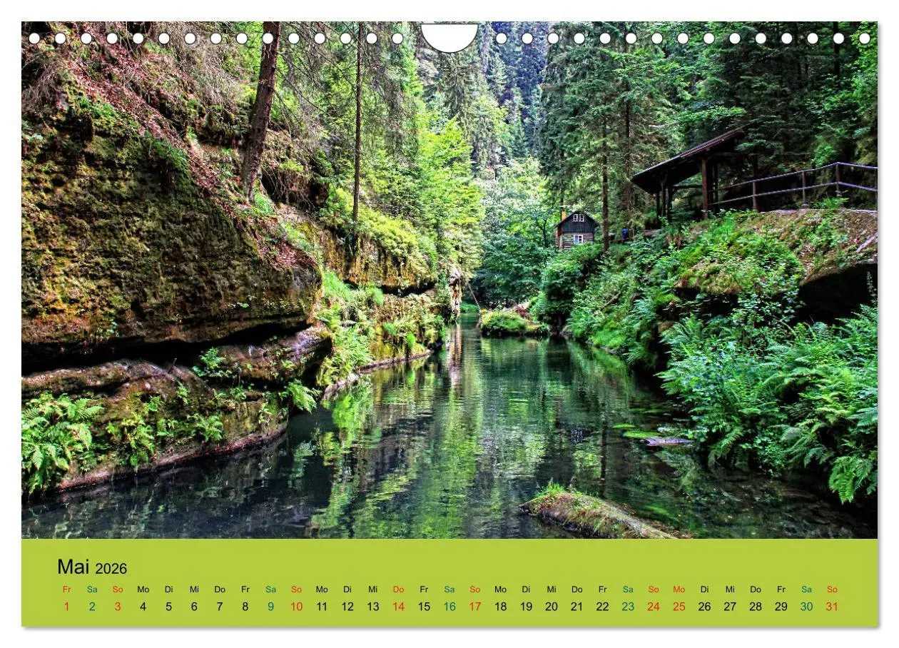 Bild: 9783516089820 | Im Elbsandstein - Sächsisch-böhmische Schweiz (Wandkalender 2026...
