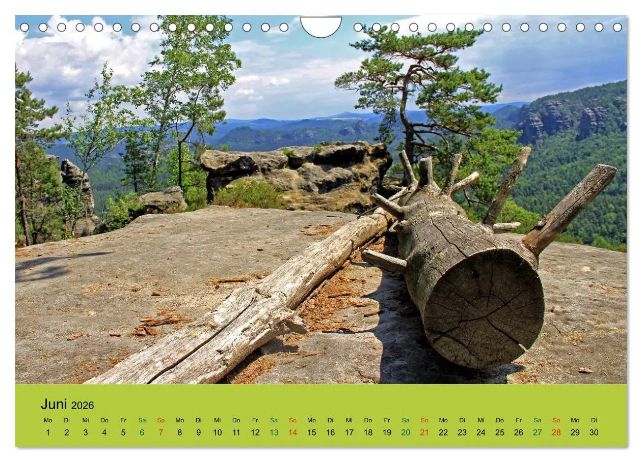 Bild: 9783516089820 | Im Elbsandstein - Sächsisch-böhmische Schweiz (Wandkalender 2026...