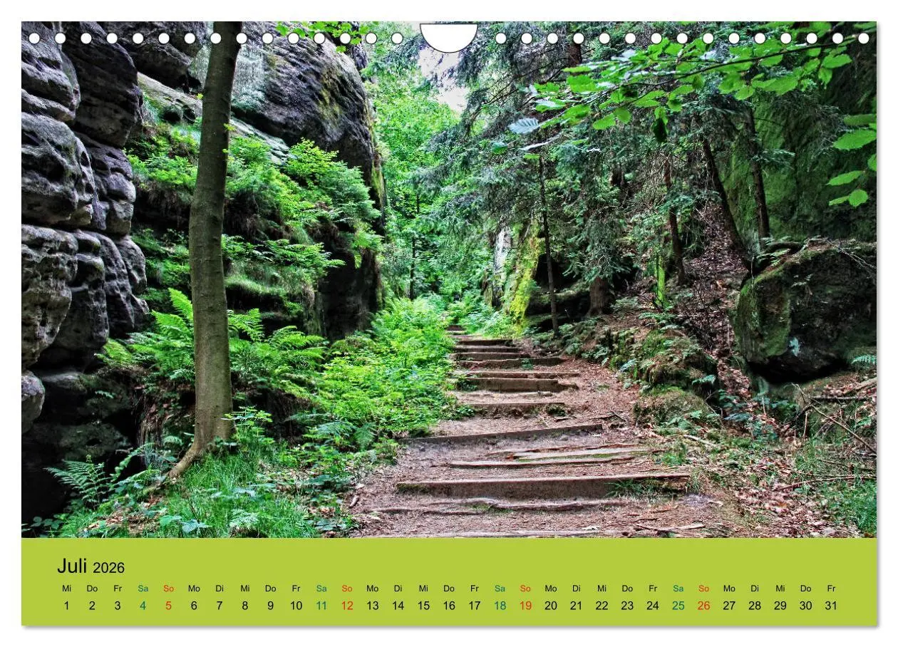 Bild: 9783516089820 | Im Elbsandstein - Sächsisch-böhmische Schweiz (Wandkalender 2026...