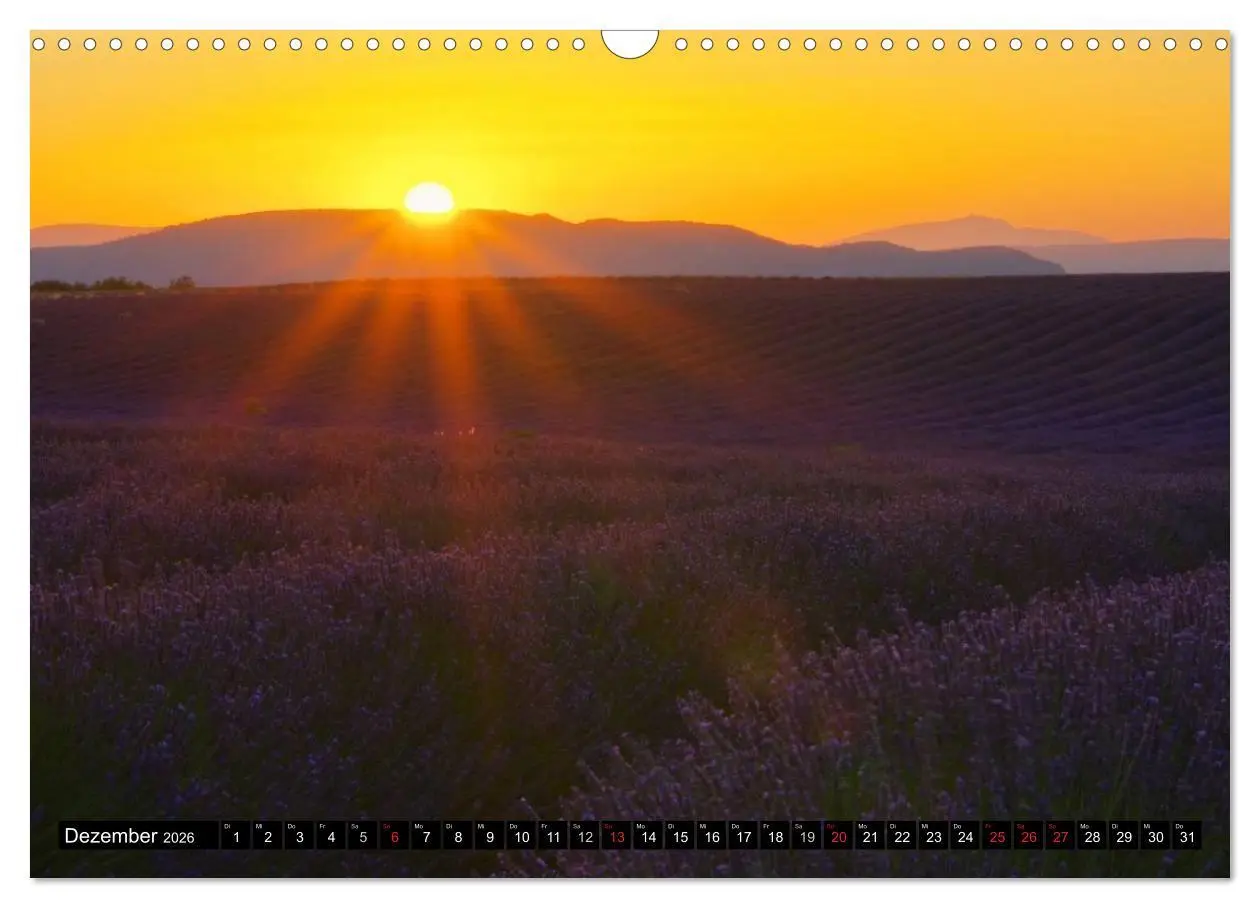 Bild: 9783516159820 | Provence (Wandkalender 2026 DIN A3 quer), CALVENDO Monatskalender