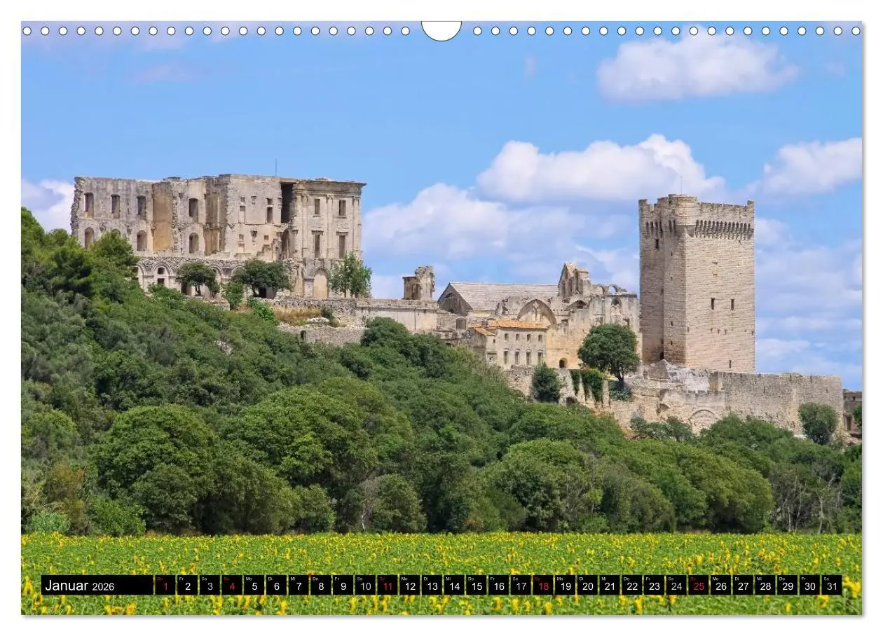 Bild: 9783516159820 | Provence (Wandkalender 2026 DIN A3 quer), CALVENDO Monatskalender