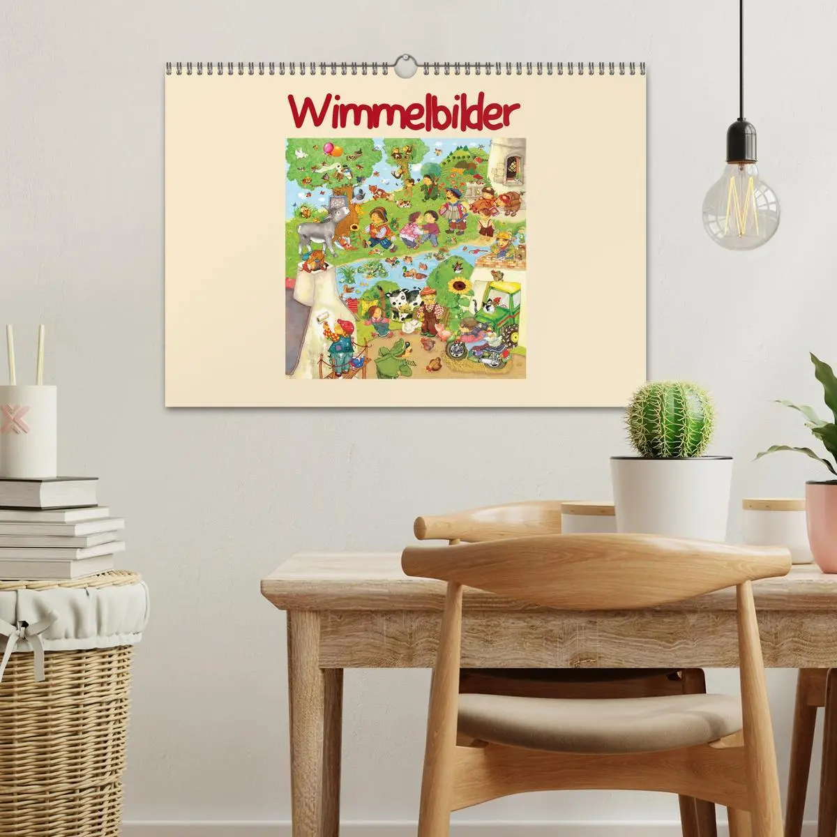 Bild: 9783516229820 | Wimmelbilder (Wandkalender 2026 DIN A3 quer), CALVENDO Monatskalender