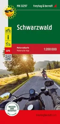 Cover: 9783707919820 | Schwarzwald, Motorradkarte 1:200.000, freytag &amp; berndt | berndt | 2022