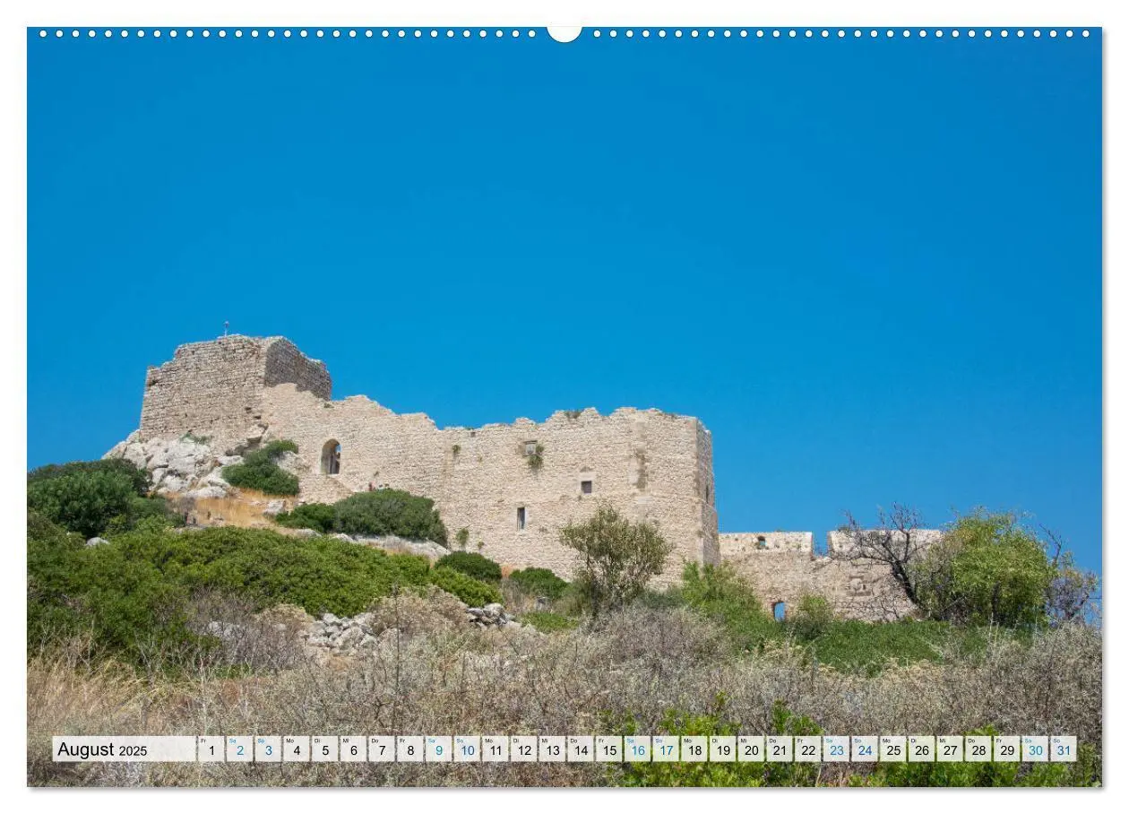 Bild: 9783435349920 | Rhodos - Traumhafter Süden (Wandkalender 2025 DIN A2 quer),...