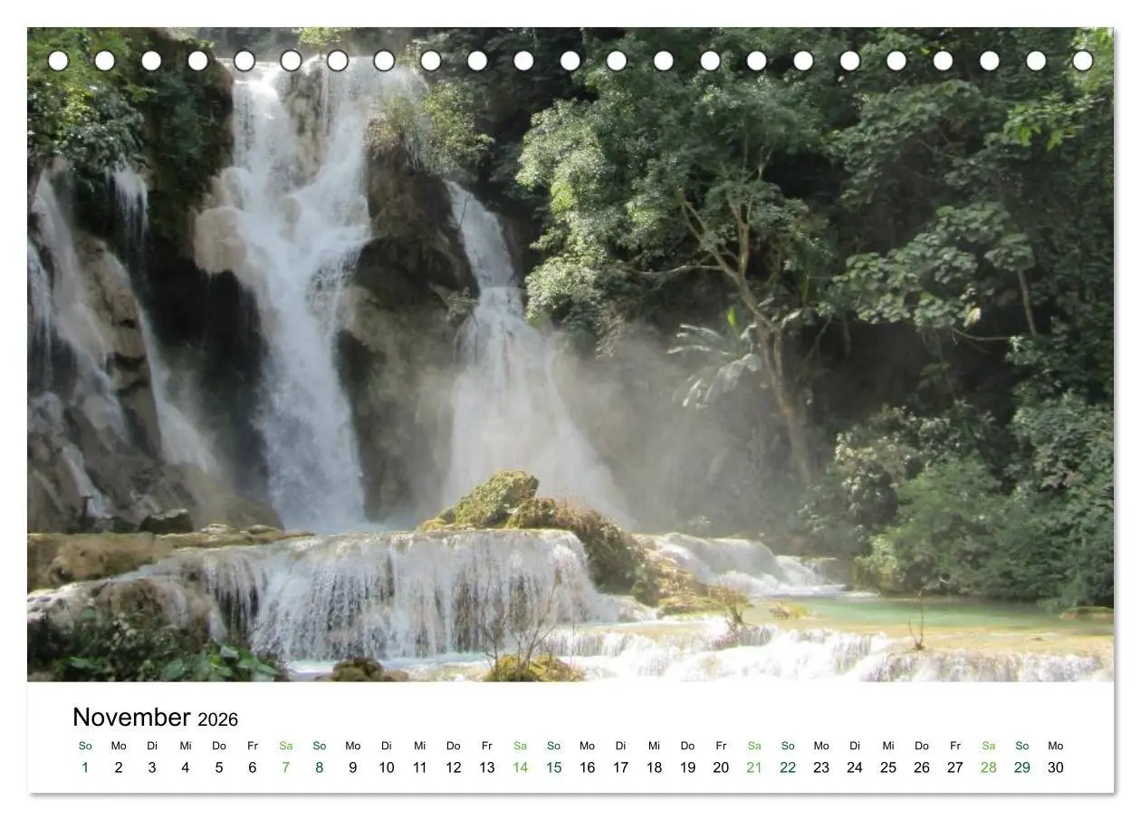 Bild: 9783457749920 | Laos - Die Perle Südostasiens (Tischkalender 2026 DIN A5 quer),...
