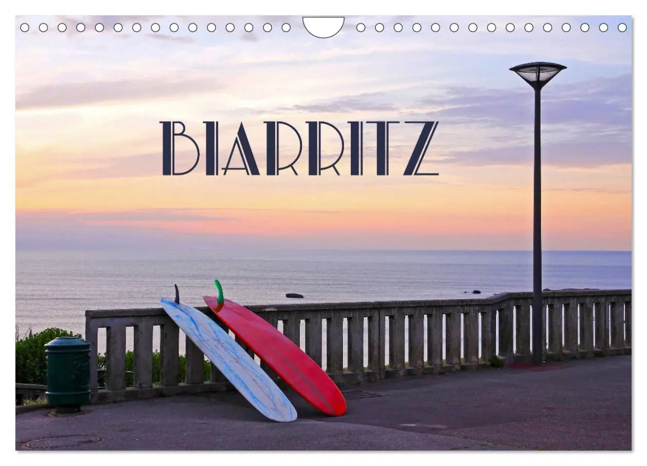 Cover: 9783457819920 | Biarritz (Wandkalender 2026 DIN A4 quer), CALVENDO Monatskalender