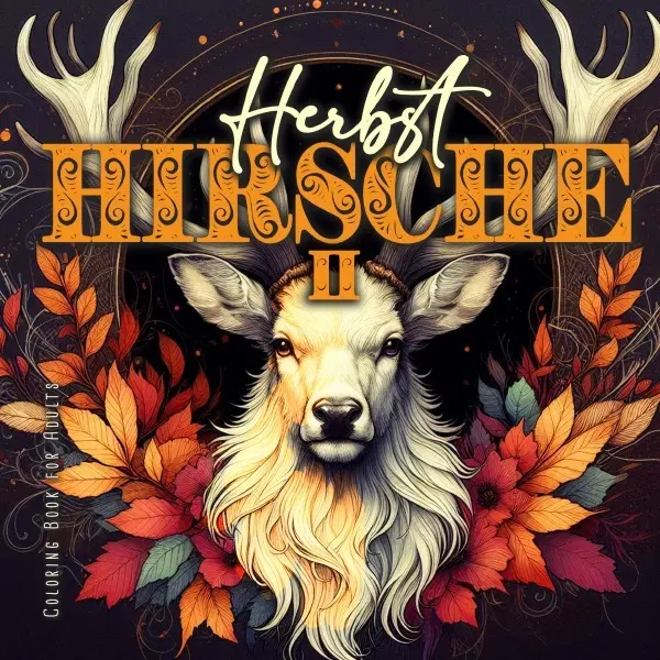 Cover: 9783759869920 | Herbst Hirsche Malbuch für Erwachsene 2 | Monsoon Publishing (u. a.)