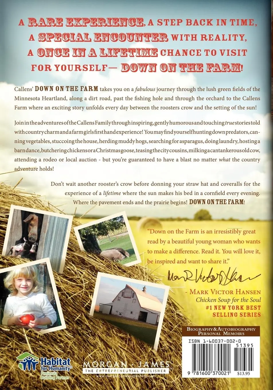 Rückseite: 9781600370021 | Down on the Farm | Jessica Callens | Taschenbuch | Englisch | 2006